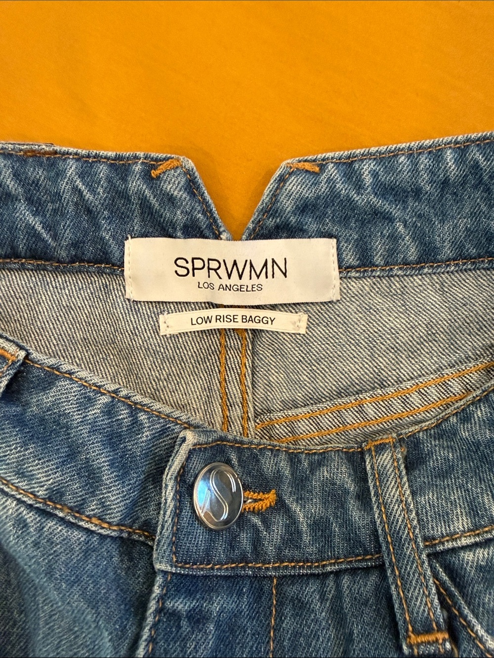 SPRWMN Low Rise Baggy Jeans - Picture 5 of 10